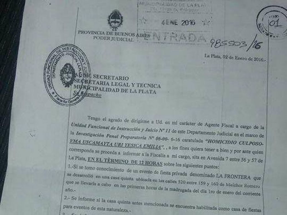 �ltimo momento: Fuerte embestida del fiscal �lvaro Garganta contra Julio Garro