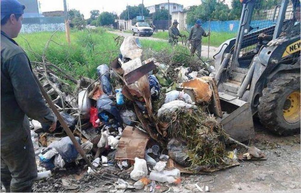 El municipio avanza con los trabajos de limpieza