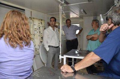 Tagliaferro visit� el Centro de Zoonosis Municipal