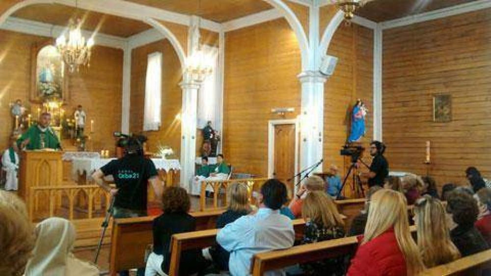 Canal Orbe 21 transmitirá una misa filmada en Río Gallegos