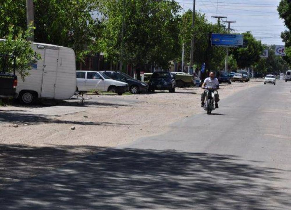 El Municipio replantear� la obra de desag�es de la avenida Per�n