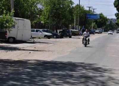 El Municipio replantear� la obra de desag�es de la avenida Per�n