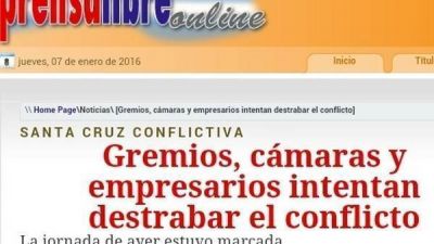 El diario de L�zaro B�ez critica al gobierno de Alicia Kirchner