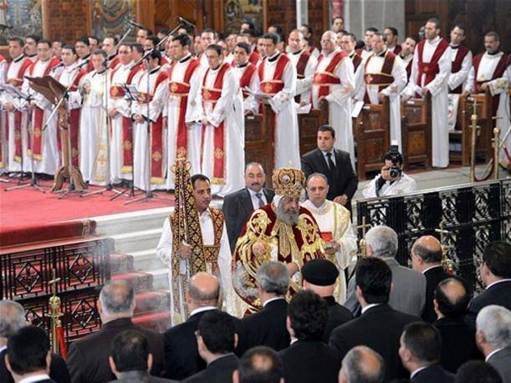 Fuertes medidas de seguridad durante la Navidad copta en Egipto