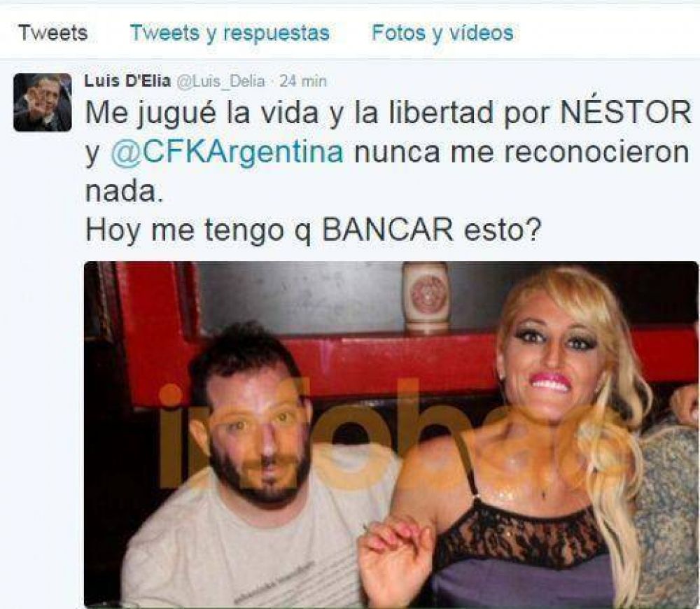 Caliente, ultra K pas� factura y cruz� a la pareja del momento