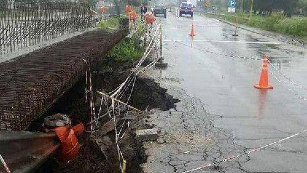 Herencia Alperovich: se est� cayendo otro puente y cortaron la ruta 38 