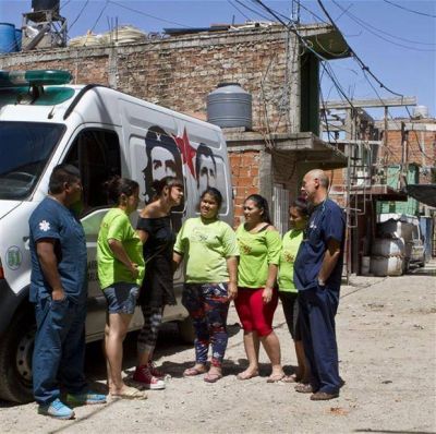 Una ambulancia para villas