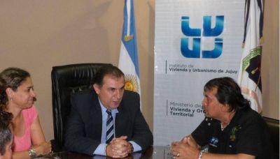 La Uocra Jujuy fue recibida por las autoridades del Ivuj