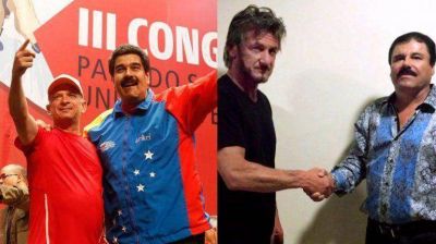 La sombra del r�gimen de Nicol�s Maduro en el encuentro entre Sean Penn y Joaqu�n 