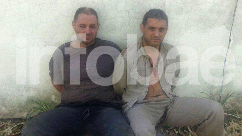 Cristian Lanatta y V�ctor Schillaci cayeron en un molino arrocero tras haber tomado un reh�n
