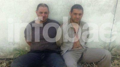 Cristian Lanatta y V�ctor Schillaci cayeron en un molino arrocero tras haber tomado un reh�n