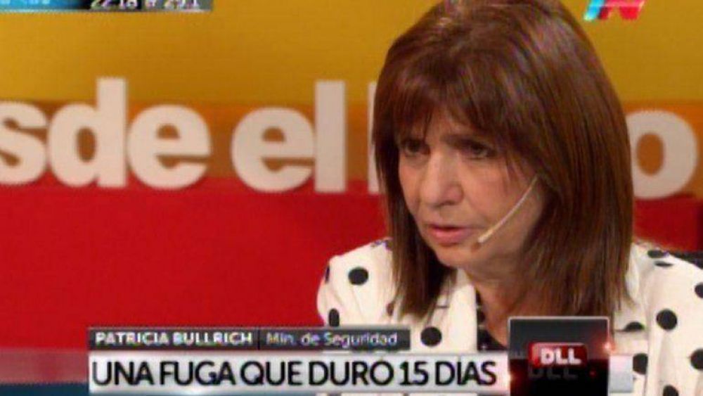 Bullrich y el narcotr�fico: 