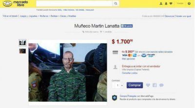 Oportunistas: ya venden el mu�eco de Mart�n Lanatta por Internet