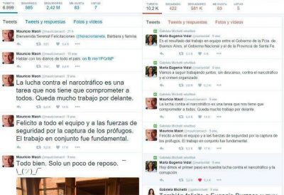 Despu�s del papel�n, silencio prudente de Macri y Michetti por la captura de los pr�fugos