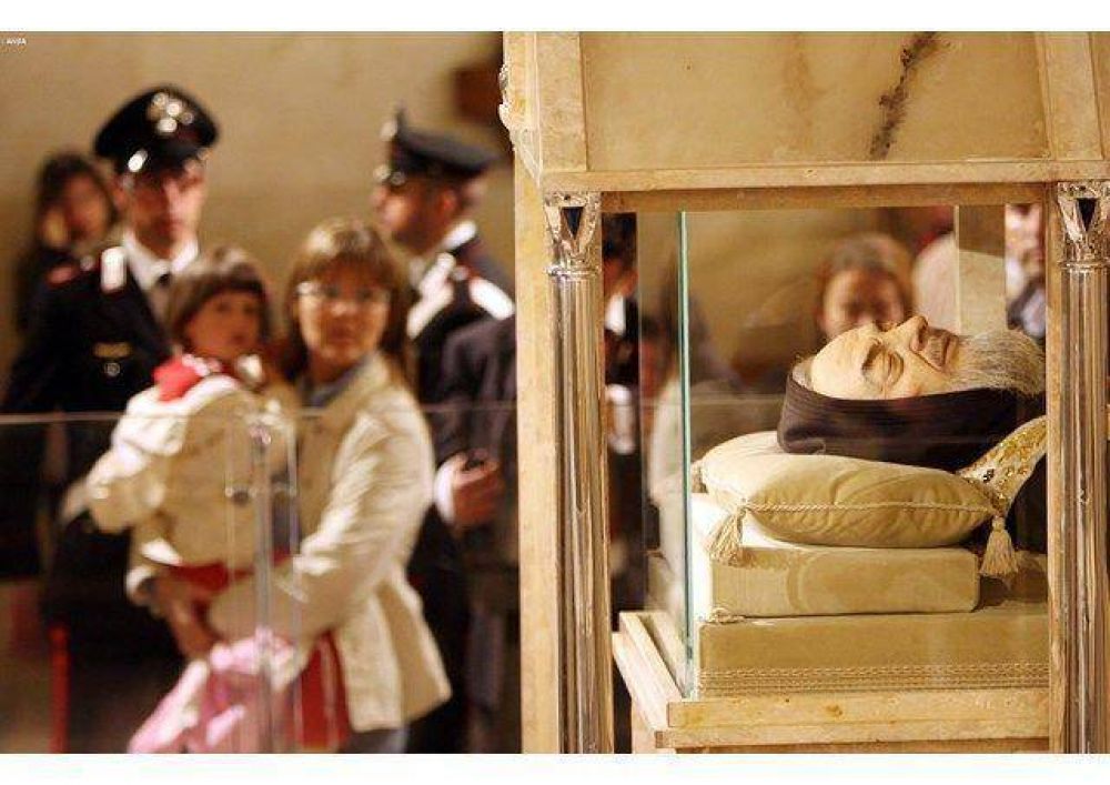 Los restos del Padre Pio estarán en Roma por el Jubileo de la Misericordia