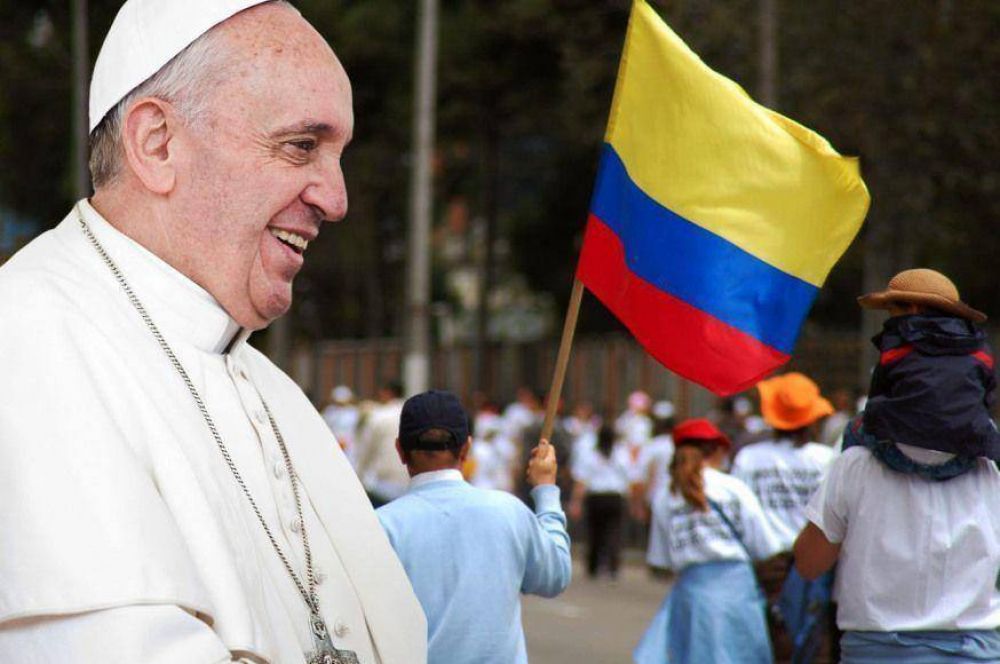 El papa Francisco celebró los esfuerzos de Colombia por lograr la paz