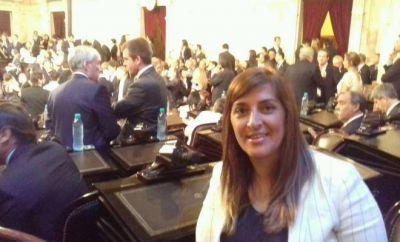 Diputada Molina dijo que la senadora Soria “no ayuda a los riojanos”