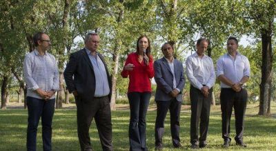 Vidal confiada en aprobar el presupuesto luego de una reuni�n con intendentes del FpV
