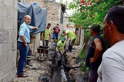 El Municipio realiza trabajos de mejoramiento en el barrio San Jorge