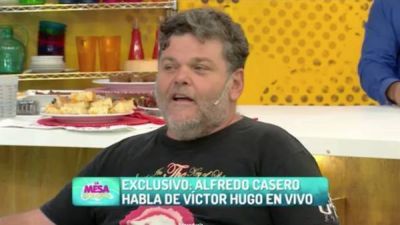 Alfredo Casero le respondi� duro a V�ctor Hugo y arde la pol�mica