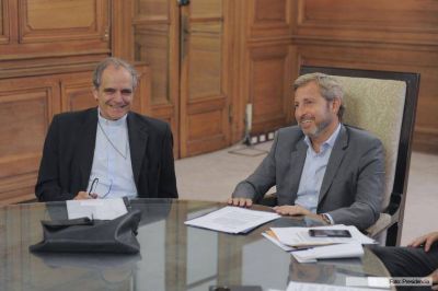 Frigerio recibi� a monse�or Casaretto y al Foro de Habitantes a Ciudadanos