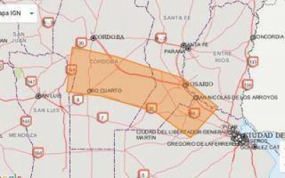 Alerta Meteorol�gico en la Provincia de Buenos Aires