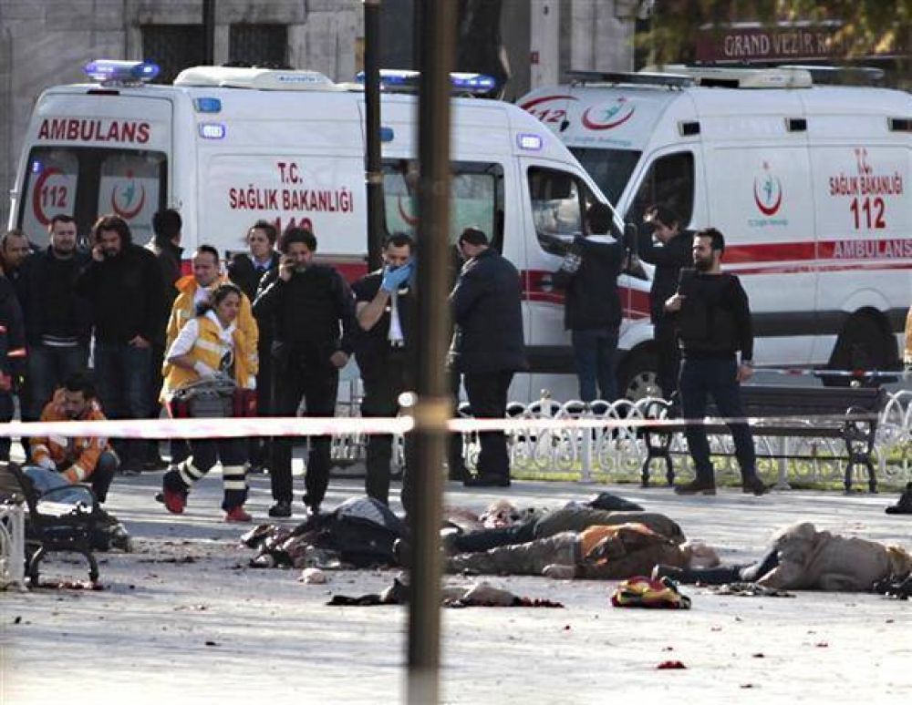 Turqua vuelve a sufrir por un atentado: 10 muertos en el corazn de Estambul