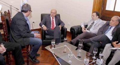 Canteros con la m�xima autoridad de la Daia