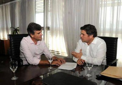 Juan Zabaleta se reuni� con el ministro Santiago L�pez Medrano