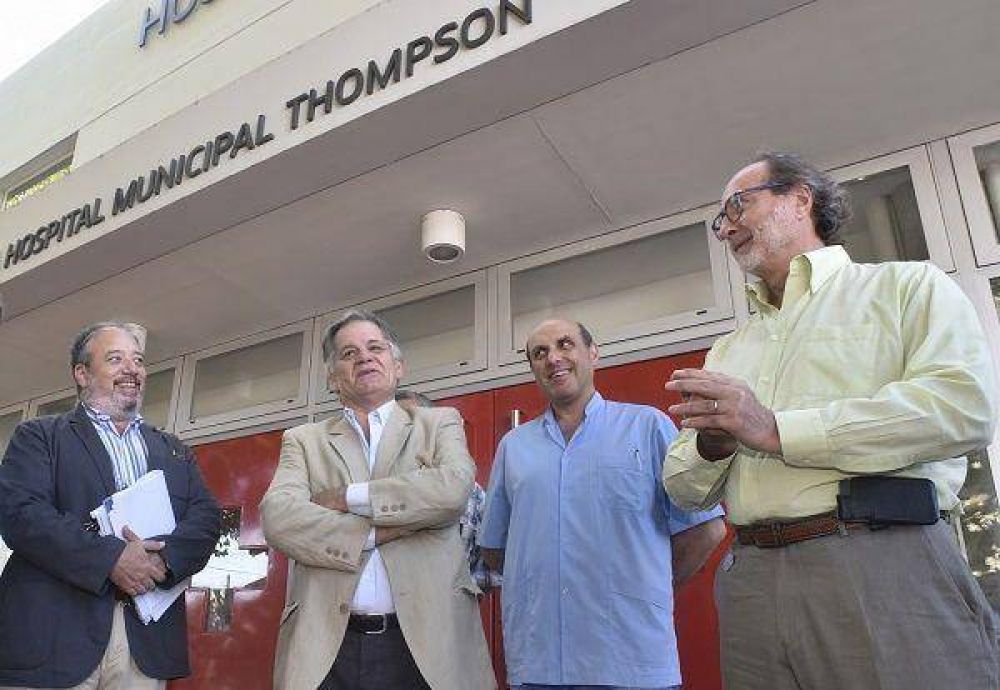 Katopodis recibi� a Cha�n en el Hospital Thompson de San Mart�n