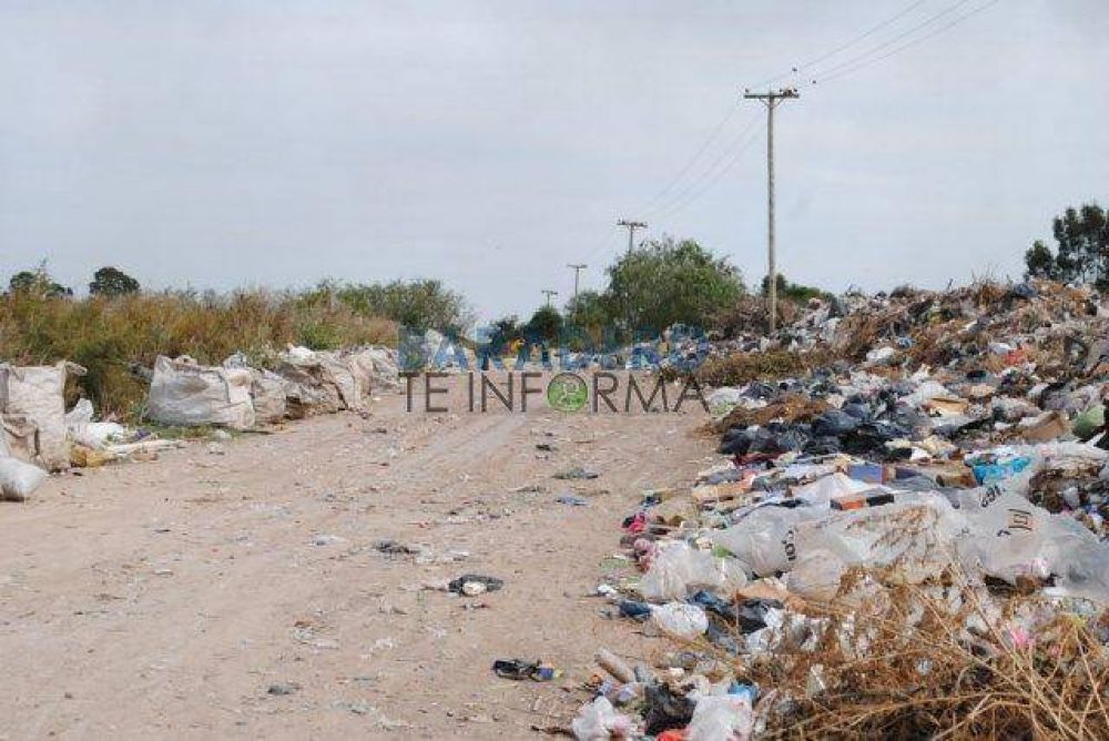  Visita del personal de OPDS para asistir en la remediaci�n del basural