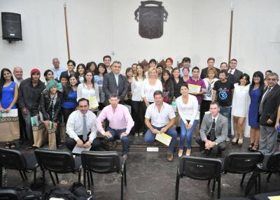 Destacaron a muralistas y a empresas por su aporte al Programa de Responsabilidad Empresaria