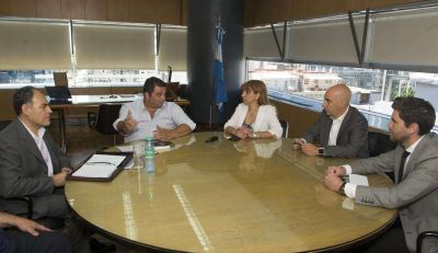 Galleguillo abord� con Triaca la problem�tica del trabajo en La Rioja