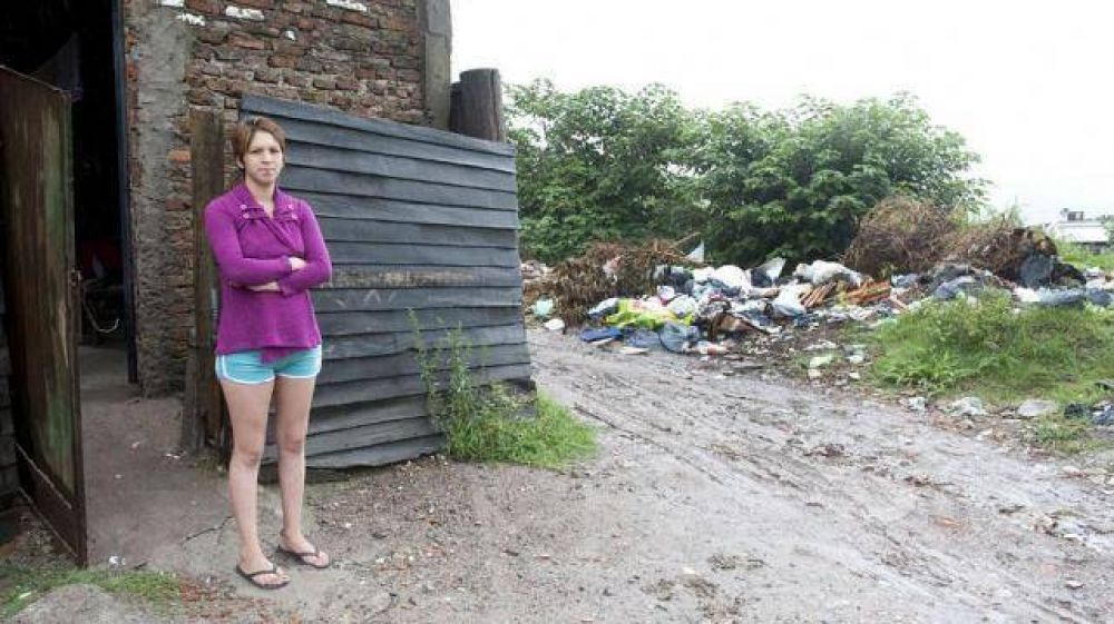 �Si no erradican el basural, mi hija no podr� estar conmigo�