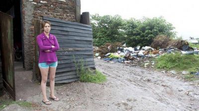 �Si no erradican el basural, mi hija no podr� estar conmigo�