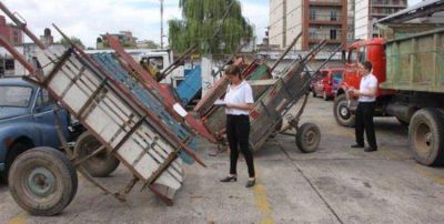 Fueron secuestrados 38 veh�culos con el plan �Basurales Cero�