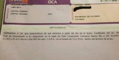 Despiden a la �nica trabajadora de la Escuelita de Famailla, Sitio de la Memoria