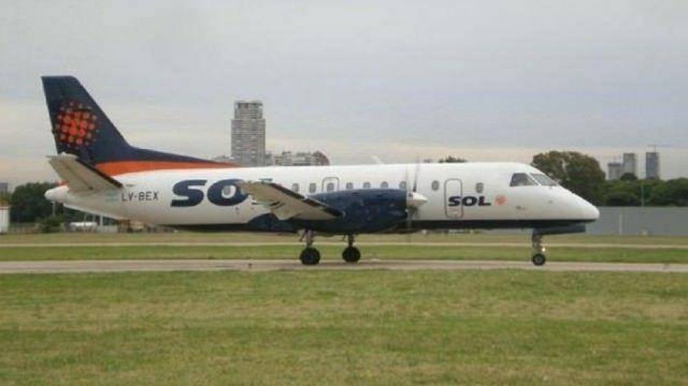 Sol cancel� sus vuelos y pasajeros no pudieron viajar a Mar del Plata 