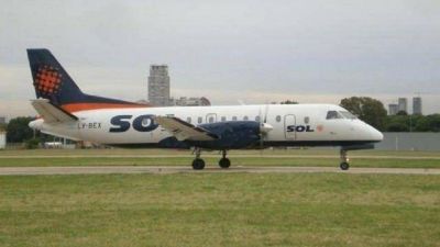 Sol cancel� sus vuelos y pasajeros no pudieron viajar a Mar del Plata 