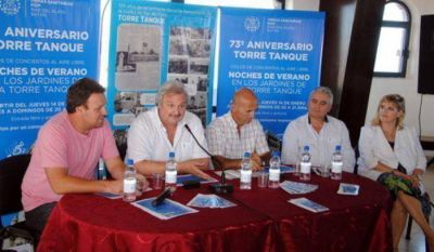 OSSE y Cultura presentaron la grilla de conciertos gratuitos en la Torre Tanque