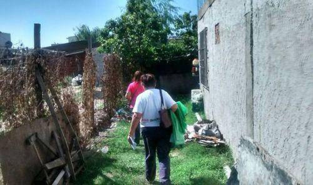 Fuerte campa�a local de prevenci�n del dengue