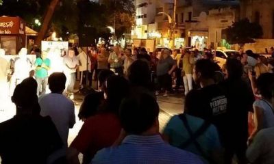 El anti macrismo tuvo su marcha aunque con escasa convocatoria