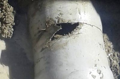 Se rompi� el acueducto en Manantial Rosales