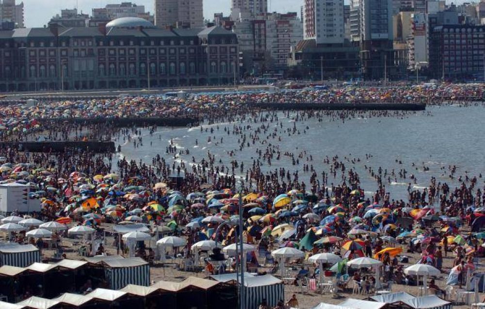 Ms de 184 mil turistas visitaron Mar del Plata este fin de semana