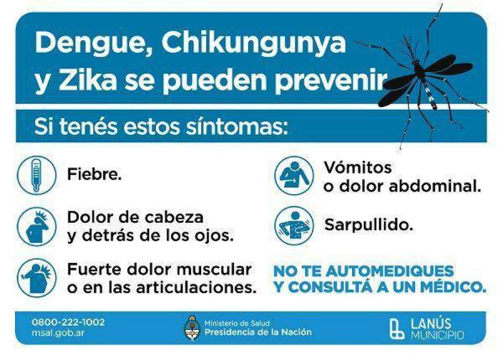 Campa�a contra el dengue en Lan�s