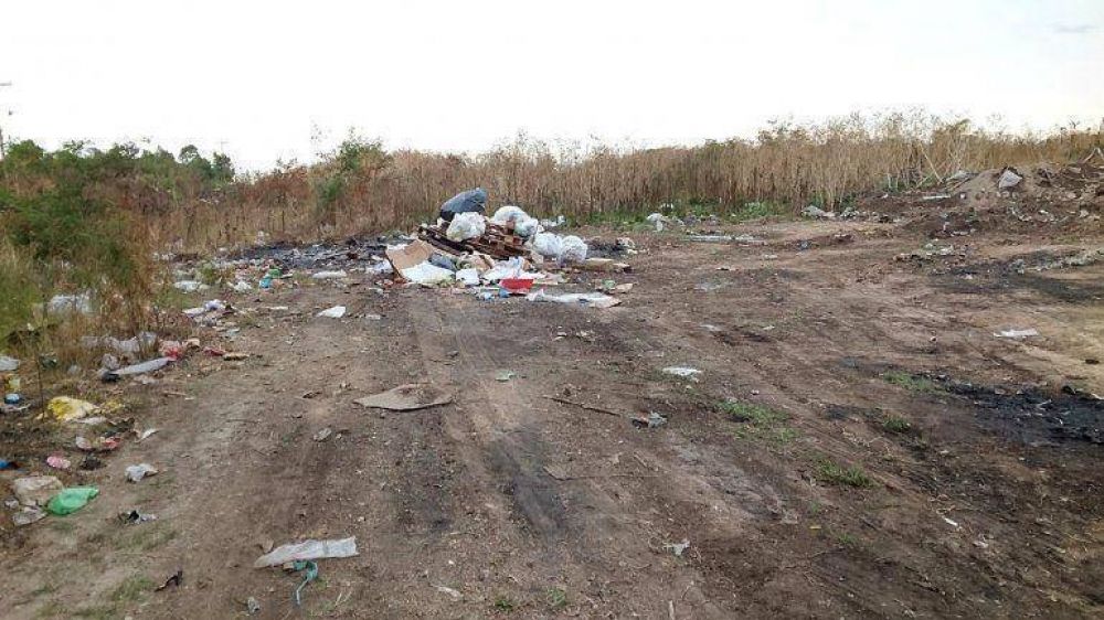 El Municipio realiza la limpieza de basurales a cielo abierto