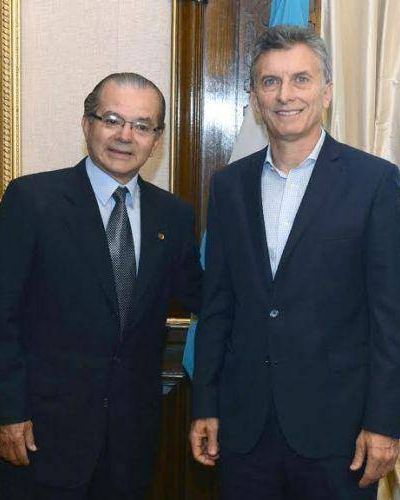 Macri recibi� a Gerardo Cipolini y prometi� terminar la autov�a que une S�enz Pe�a con Resistencia