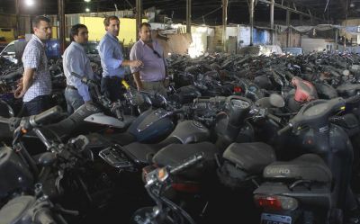PLANEAN REMATAR O COMPACTAR LAS MOTOS SECUESTRADAS EN OPERATIVOS DE CONTROL VEHICULAR