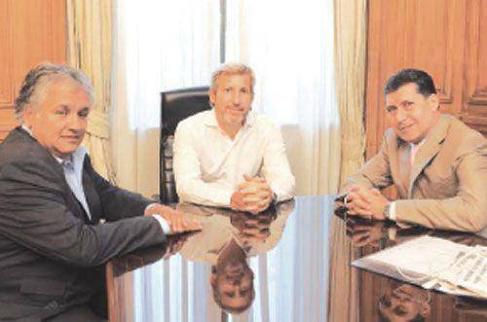 El Vicegobernador Bosetti llev tranquilidad para el sector de la construccin riojano