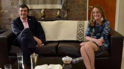 Esteban Bullrich se reuni� con Alicia Kirchner